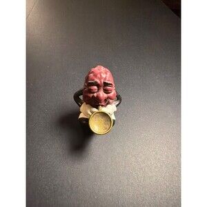 Vintage California Raisins Saxophone Player Mini Figure PVC 1988 Applause